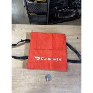 DoorDash Large Insulated Hot Pizza Delivery Bag 19x19x6 With Carry Straps
